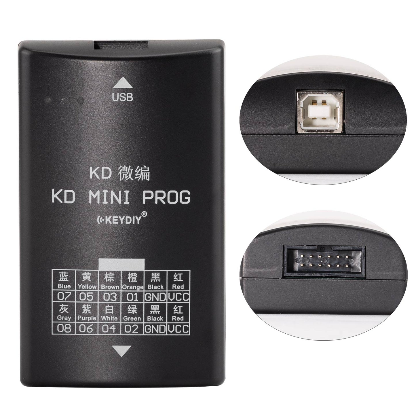 KEYDIY KD-MINI PROG（With C2 Adapter) Read Data Support VW MQB Work with KD-MATE to Add Key With All Keys Lost