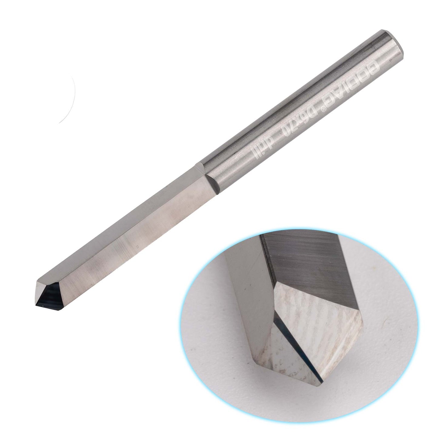 5pcs/lot GODIAG 70MM Long Grinder Drill Bit D6x33x70 For Pistol Dills Used for Lock Cylinders & Safe Boxes Brass Locks