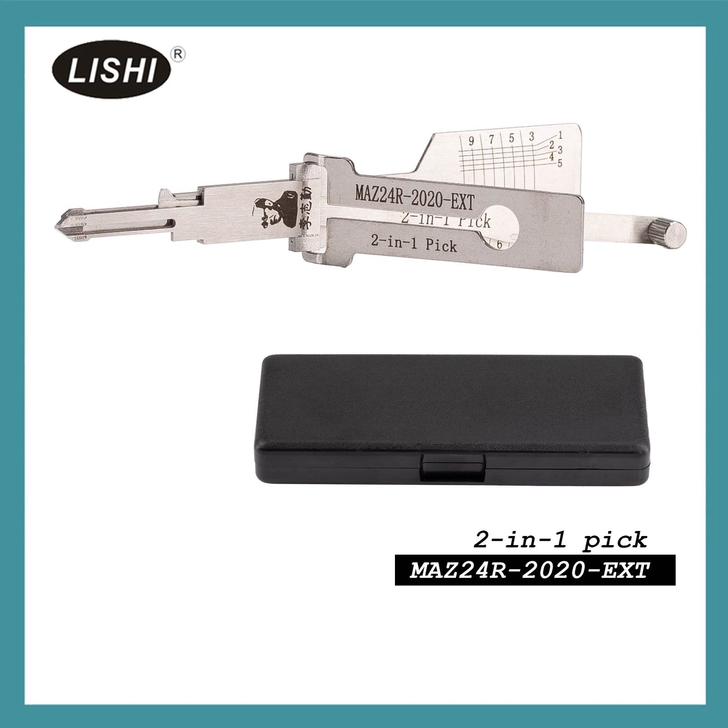LISHI TOY48 (Ignition) Vertical Milling Lexus. Toyota. New Subaru Crown Lexus 2-in-1 Tool
