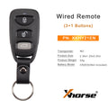 XHORSE XKHY21EN Split-Type 3+1 Button Hyundai Second Generation Wired Remote 5pcs/lot