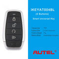 AUTEL IKEYAT004BL 4 Buttons Universal Smart Key with Remote Start Button 10Pcs/lot