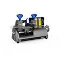 CGDI W1 Compact Manual Key Cutting Machine Blue Color with 4-Sided Rotating Clamp, Built-in LED, Grinding Wheel