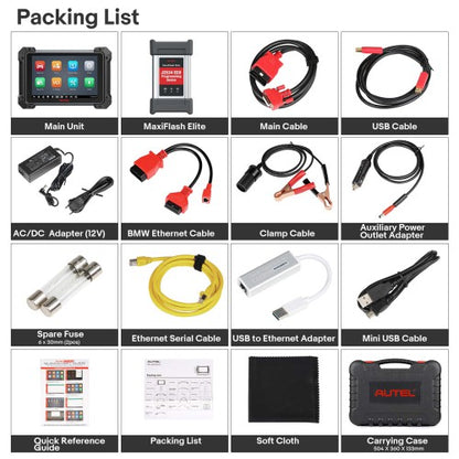 Autel MaxiCOM MK908 PRO II Automotive Diagnostic Tablet Support Scan VIN and Pre&Post Scan