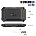 OBDSTAR X300 MINI – Chrysler, Jeep & Dodge IMMO Key & Mileage Programmer with Oil Reset (Updated F104 Version)