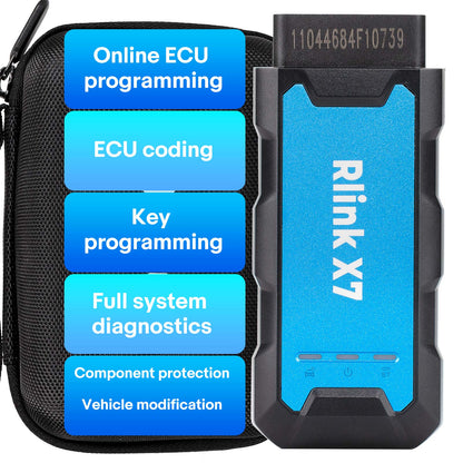 TOPDON Rlink X7 for Volkswagen Support Online ECU Programming ECU Coding Key Programming Full System Diagnostics