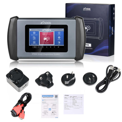 Диагностический инструмент XTOOL InPlus IP508 OBD2 с 6 сервисами: прокачка ABS, сброс масла, EPB, SAS, BMS, дроссель, бесплатные обновления