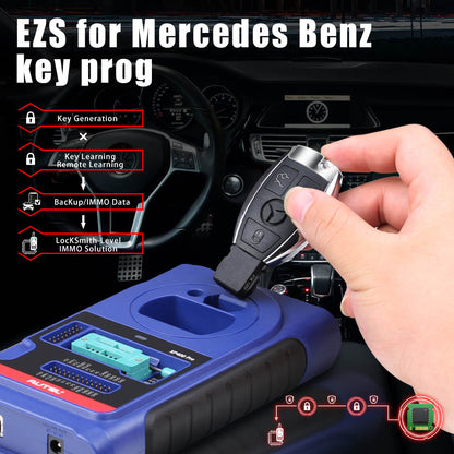 Autel XP400 PRO Key and Chip Programmer can be used with Autel IM508 IM608 IM608PRO IM100 IM600
