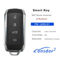 Kunci Pintar Universal LONSDOR LK50-01 Seri NXP 4 Tombol