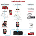 Xhorse XKB528EN B5 Style 2 Buttons Folding Key Second Generation Universal Remote, 5pcs per lot