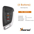 Xhorse XSKF01EN Universal Smart Proximity Flip Key for VVDI2 and VVDI Mini Key Tool 5-Pack