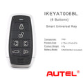 AUTEL IKEYAT006BL AUTEL Independent, 6 Buttons Smart Universal Key