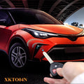 Llave remota universal con cable Xhorse XKTO04EN estilo Toyota con 3 botones para VVDI y VVDI2 Key Tool, 5 piezas por juego