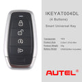 AUTEL IKEYAT004DL AUTEL Independent, 4 Buttons Smart Universal Key