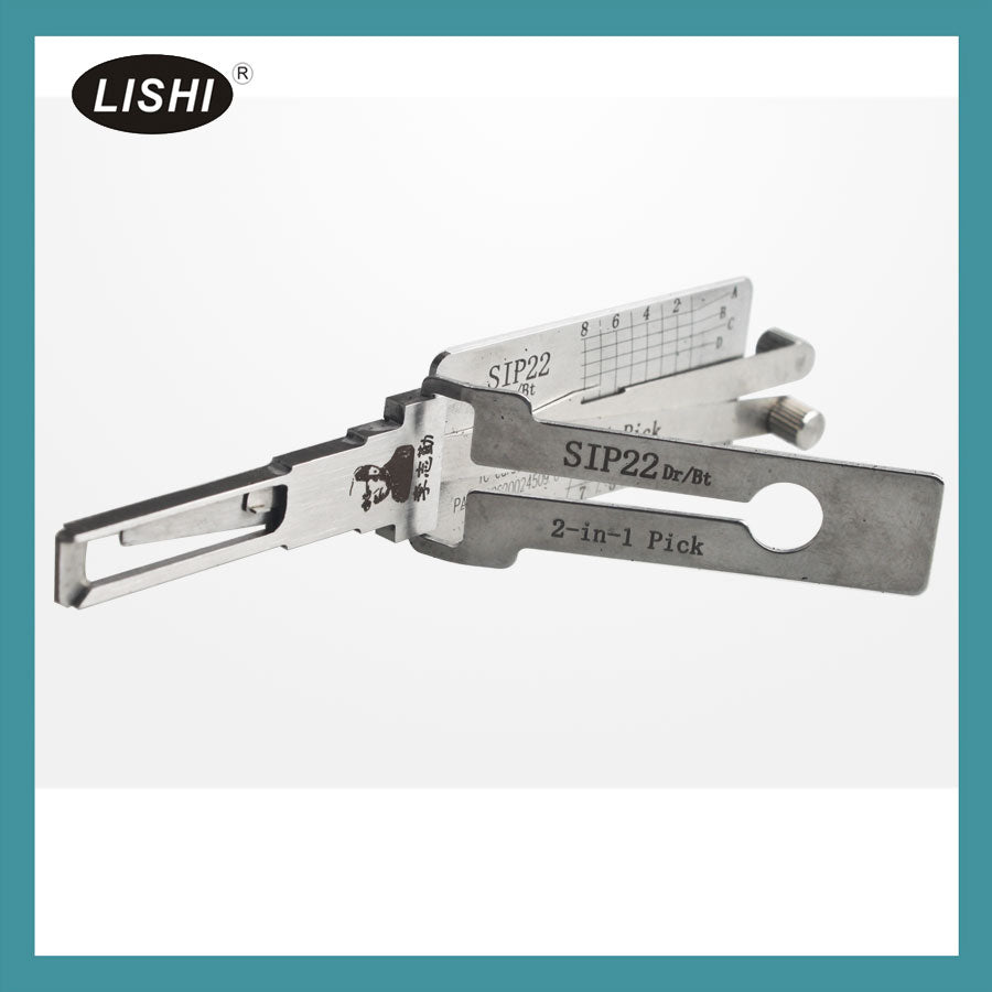 Lishi 2 in 1 Auto Pick and Decoder Locksmith Kit Including 77pcs