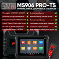 Autel MaxiSYS MS906 Pro-TS Diagnostic Scanner Tool: Upgrade of MS906TS/ MS906BT/ MK906BT/ MS906, OE All Systems Diagnoses & Complete TPMS Function