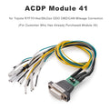 Módulo YANHUA ACDP 41 con licencia A003 para Toyota R7F7014xx y S6J3xx corrección de kilometraje ODO OBD/CAN, para clientes que ya compraron el módulo 35  
