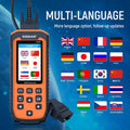 GODIAG GD203 ABS SRS dual system diagnosis ABS/SRS OBD2 Scan Tool with 28 Special Functions Lifetime Free Update Online
