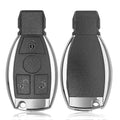 10pcs Xhorse VVDI BE Key Pro Smart Key Shell 3 Buttons 4 Buttons with Panic for Mercedes Benz Includes 10 Free Tokens for VVDI MB Tool