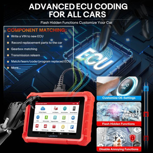 Launch X431 PRO STAR Bidirectional Diagnostic Scanner Supports CAN FD DoIP 31 Service Functions ECU Coding upgrade of X431 V and Pro Elite