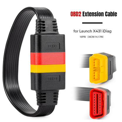 ThinkDiag Extension Cable OBD2 Extension Cable for Launch X431 V/X431 V+/Easydiag 3.0/ThinkDiag