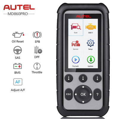 Autel MaxiDiag MD806 Pro OBD2 Сканер для диагностики автомобилей, считыватель кодов OBDII
