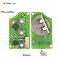 Xhorse XKB510EN B5 Type Universal Remote Key 3 Buttons English Version 5pcs per Lot