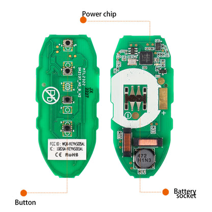AUTEL IKEYNS004AL Nissan, 4 Buttons Smart Universal Key