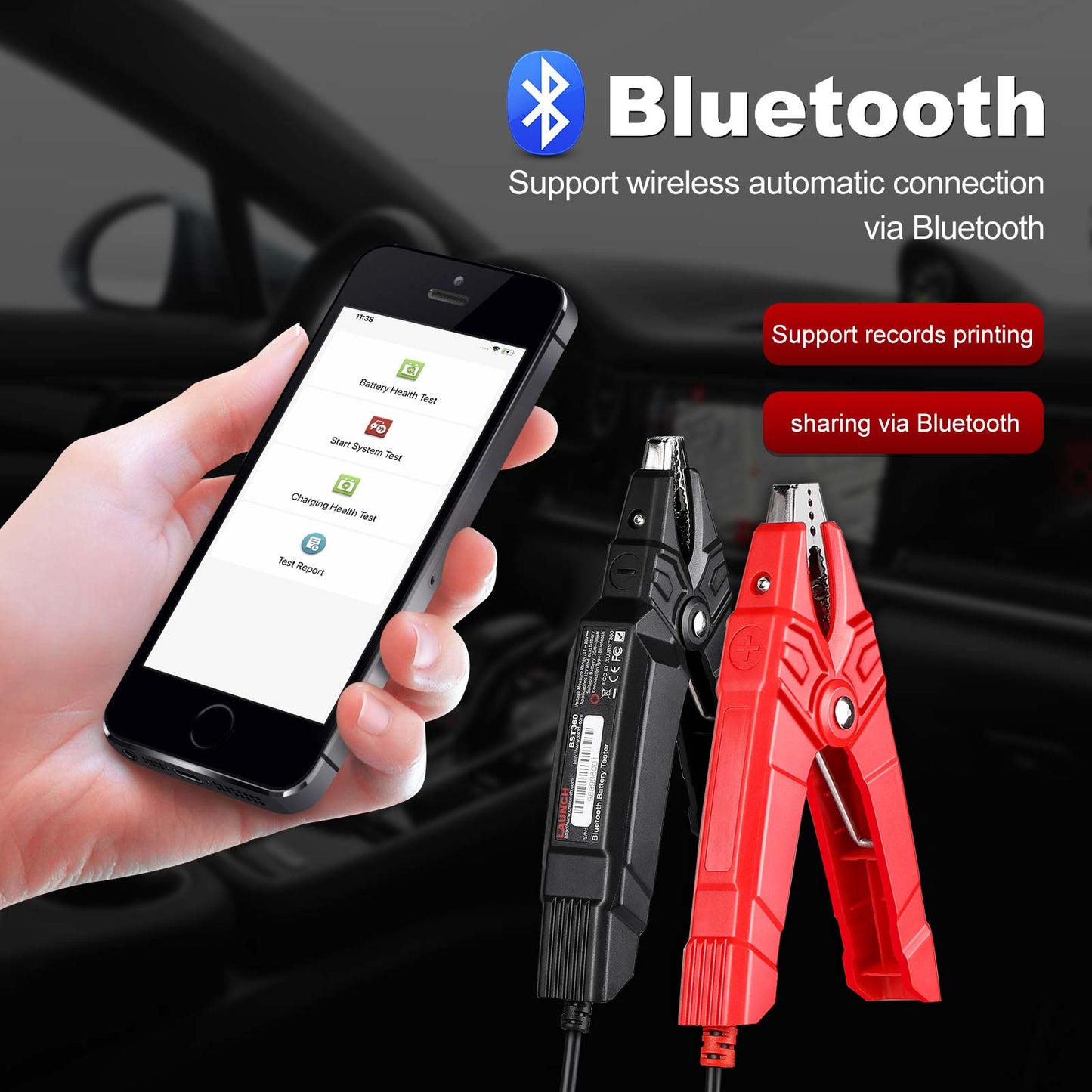 Launch BST360 Battery Tester for X431 PRO/PAD Series