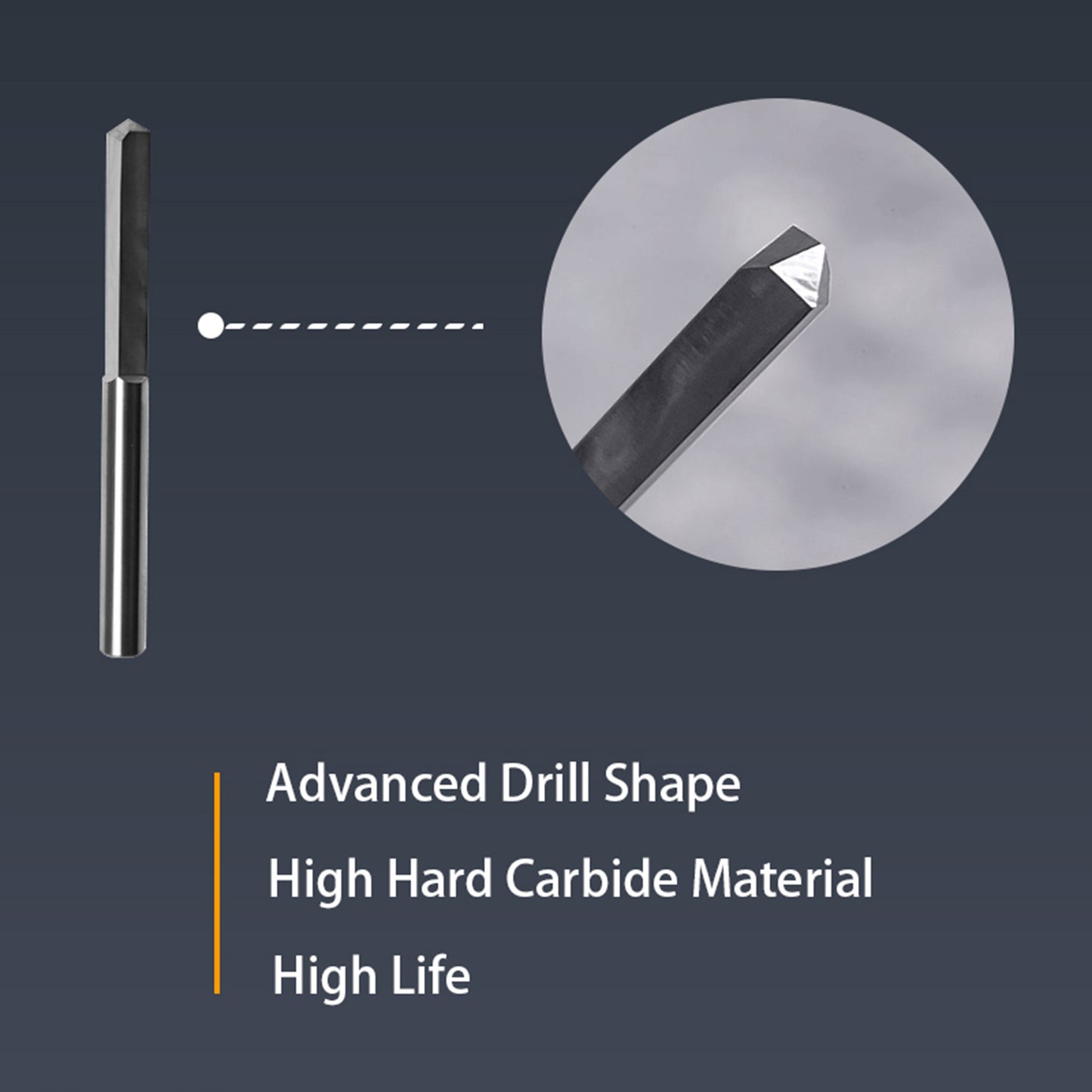 5pcs/lot GODIAG 100MM Long Grinder Drill Bit D6x33x100 For Pistol Dills Used for Lock Cylinders & Safe Boxes Brass Locks