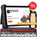 THINKCAR THINKSCAN 689BT PRO Bluetooth Diagnostic Scanner with AI Function, Supports CANFD & DOIP & J2534, 35 Resets,Topology Mapping, ECU Coding