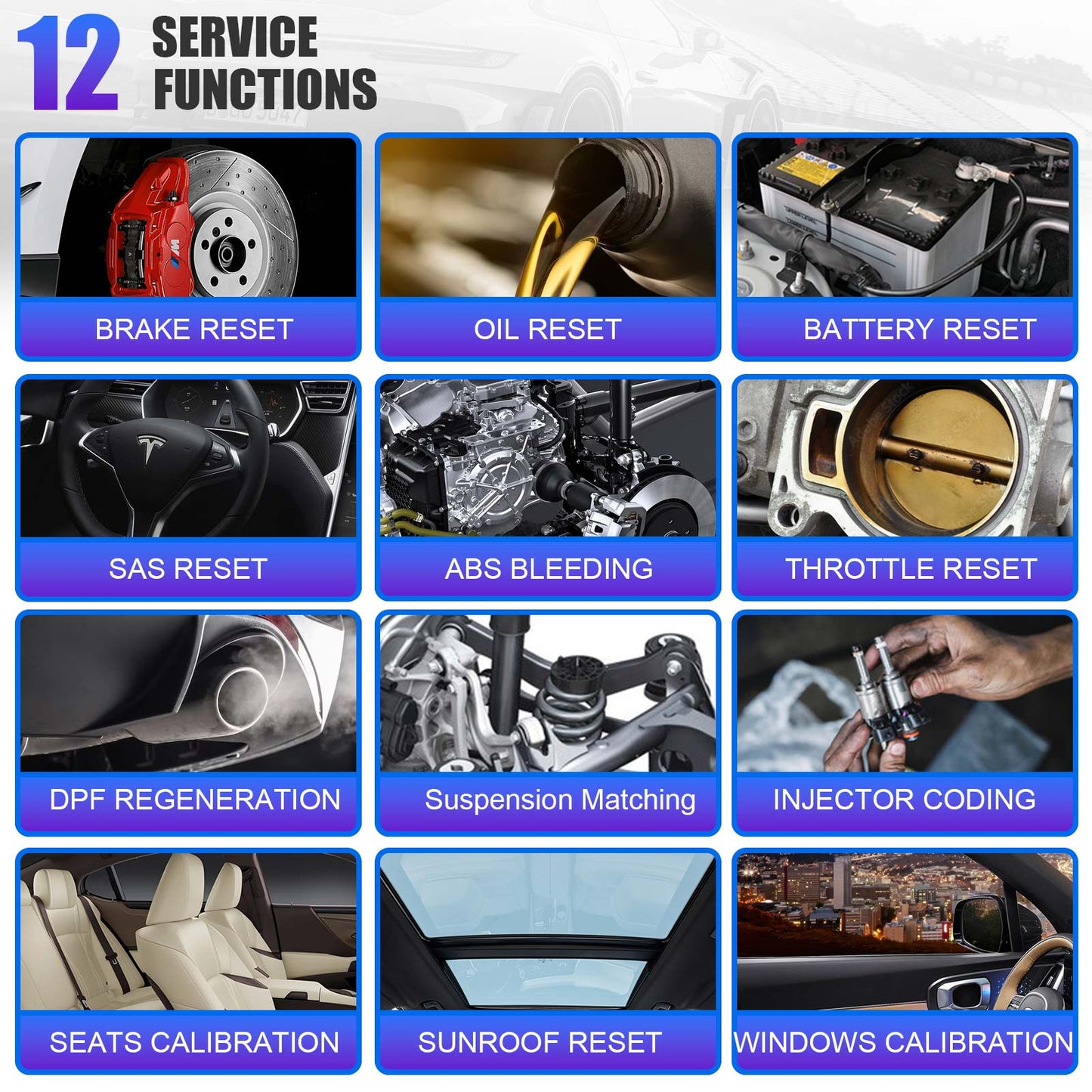 2026 LAUNCH Creader TPMS 5011 V2 TPMS Activation Diagnostic Tool WIFI Upgrade 12 Reset Functions Activate 315/433MHZ & 2.4Ghz Tire Pressure Sensors