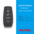 [10Pcs/Set] AUTEL IKEYAT004EL 4 Buttons Independent Universal Smart Key