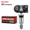 Autel Metal/ Rubber Valves MX-Sensor 433/315 MHZ 2 IN 1 TPMS Sensor Programmable Universal 4pcs/lot