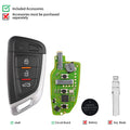 Xhorse XSKF01EN Universal Smart Proximity Flip Key for VVDI2 and VVDI Mini Key Tool 5-Pack