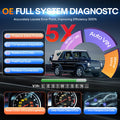 2026 Autel MaxiCOM MK900-BT Bidirectional Diagnostic Scanner Update of MX900 MK808BT CAN-FD&DOIP FCA Autoauth 40+ Service WiFi Print