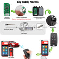 Autel IKEYLR005AL Land Rover Style Smart Key 315/433 MHz 5 Buttons