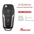 Xhorse XKFO21EN Ford 2nd Generation Smart Key 4 Buttons Universal Remote Key 5pcs per Lot