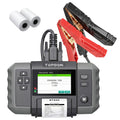 TOPDON BT600 Battery Tester for 12V Vehicles Batteries, With 3.5" Screen & Thermal Printer