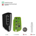 XHORSE XSGA80EN TOY.T XM38 Universal Smart Key 5 Buttons 5pcs per lot
