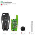 Xhorse XKFO01EN Ford Condor Flip Wire Remote Key 4 Buttons Unmovable Key King English Version 5pcs per lot