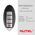 AUTEL IKEYNS004AL 닛산 4버튼 스마트 범용 키