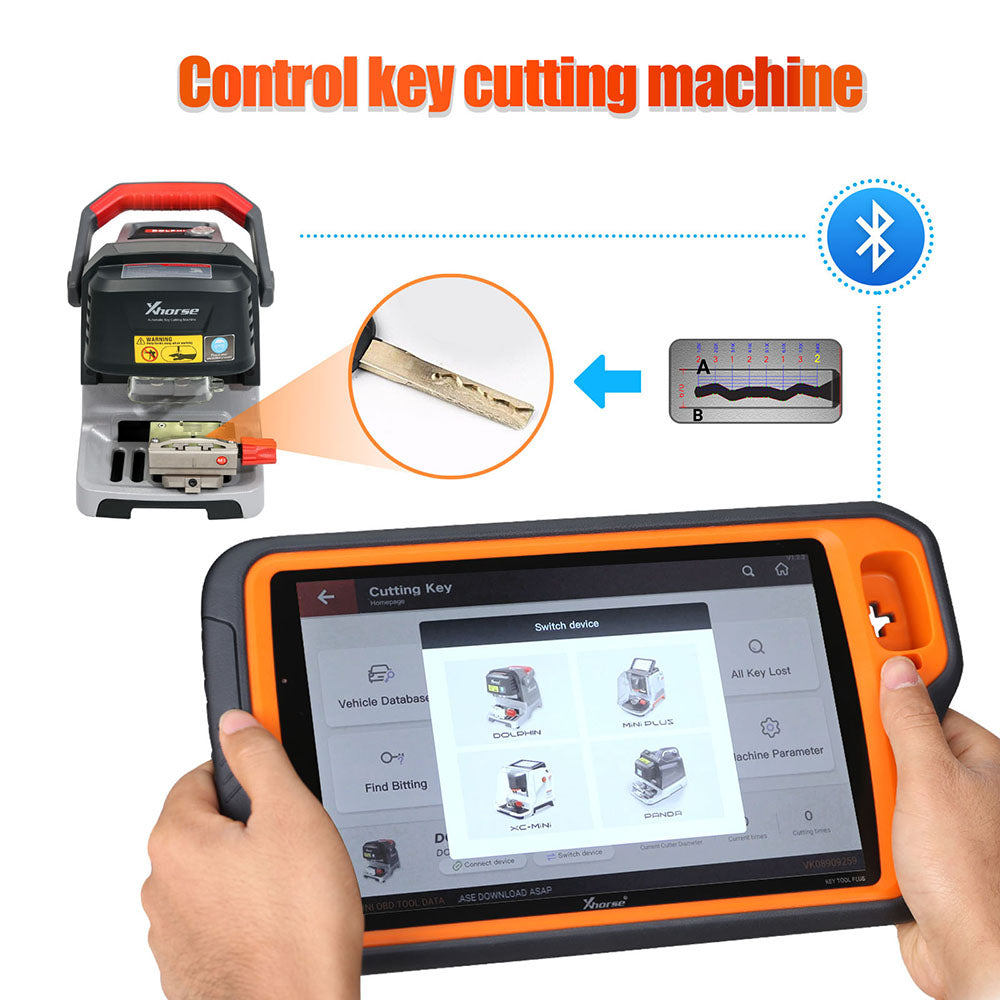 Xhorse VVDI Key Tool Plus Pad Global Advanced Version Free Upgrade MQB 5C 5D All-in-One Programmer