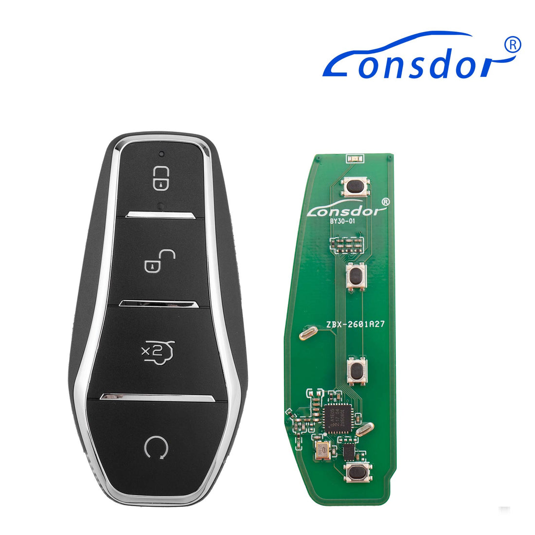 LONSDOR BY30-01 BYD対応 ID46 ID4A 315MHZ 433.62MHZ 433.92MHZ