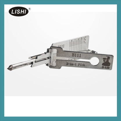 Lishi 2 in 1 Auto Pick and Decoder Locksmith Kit Including 77pcs