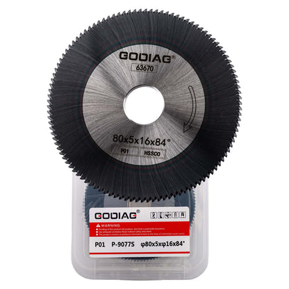 GODIAG P01 Angle Milling cutter φ80x5xφ16x84° For Keyline Carat; JMA BERNA; VIENNA; SARATOGA Block A; Bravo; POKER; REKORD; SPEED; DUO, JZ-323,