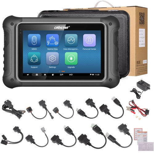 OBDSTAR D700 B Außenbord Intelligenter Marine-Scanner – Kompatibel mit EVINRUDE, HIDEA, HONDA, JOHNSON, MARINER, MERCURY, PARSUN, SELVA, SEVEN, SUZUKI, TOHATSU und YAMAHA  