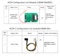 Yanhua Mini ACDP-2 BMW FEM/BDC Package with Modules 2 and 3, B48/N20/N55/B38 Bench Interface Boards for FEM/BDC Programming and ISN Read/Write