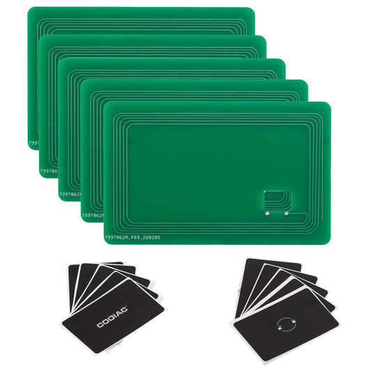 5 Pieces of Replacement GODIAG NFC Key Cards, For Tesla, For BMW, For Xpeng, For AITO, For NIO, For BYD, and More