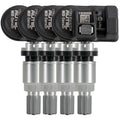 [4 pièces/Set] Capteur Métallique Autel MX 433MHz et 315MHz 2 en 1 Capteur TPMS Universel Programmable