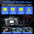 TOPDON BT600 Plus 2-in-1 Battery & Resistance Tester